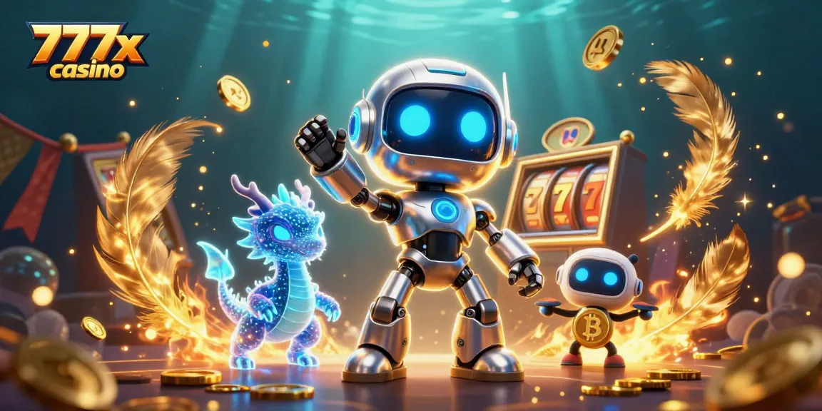 Experience the excitement of 777x casino with vibrant characters and dynamic gameplay elements