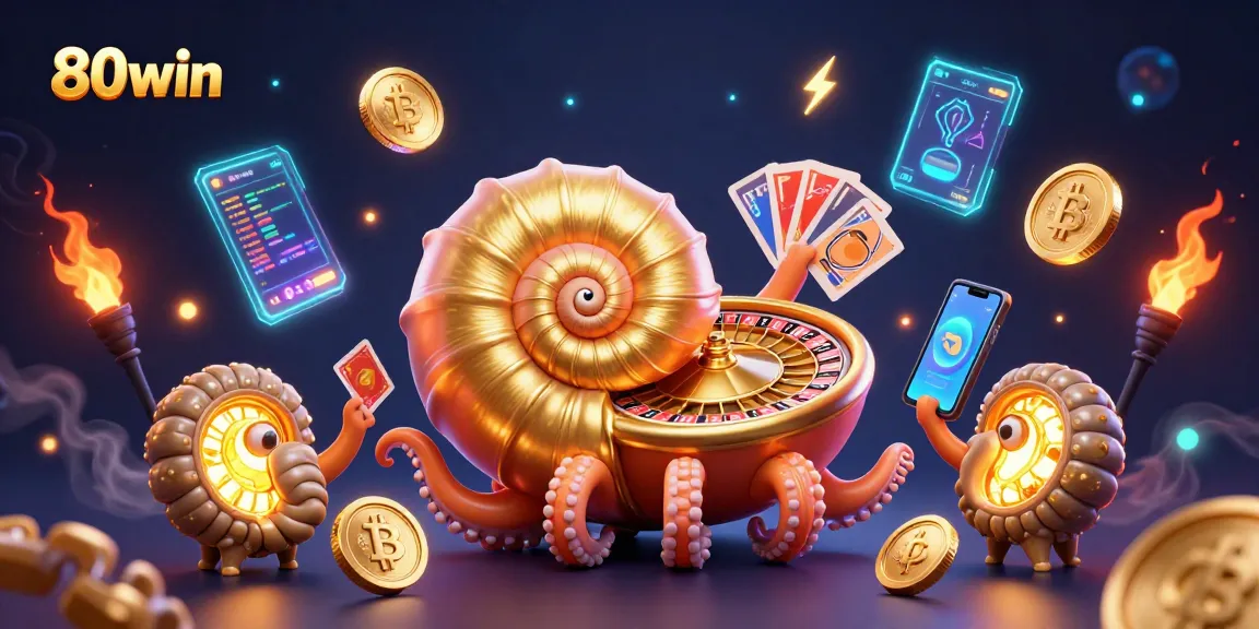 Experience exciting gaming wins at 80win with vibrant casino elements and a dynamic atmosphere.