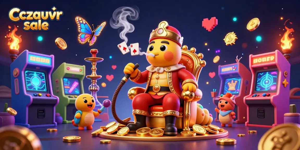 Cczauvr sale promotes a vibrant 3D casino illustration showcasing engaging gaming elements in action.
