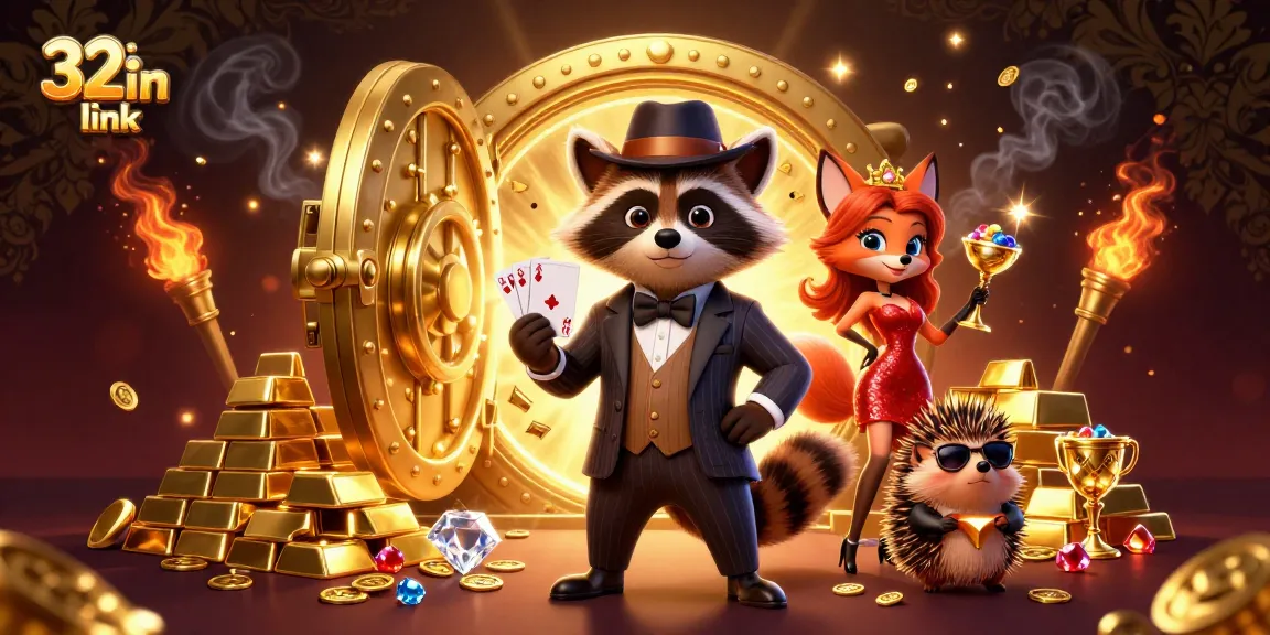 Experience thrilling gameplay at 32win link with captivating casino characters and dazzling treasures.