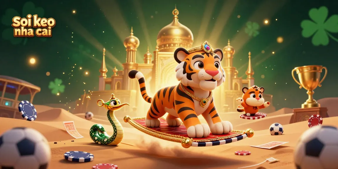 Experience the thrill of betting with soi keo nha cai while enjoying a vibrant 3D casino scene.
