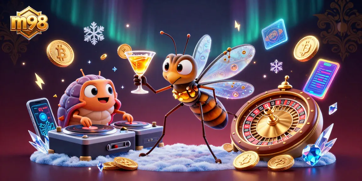 Try your luck with m98 at the casino, where vibrant elements and character magic create excitement.