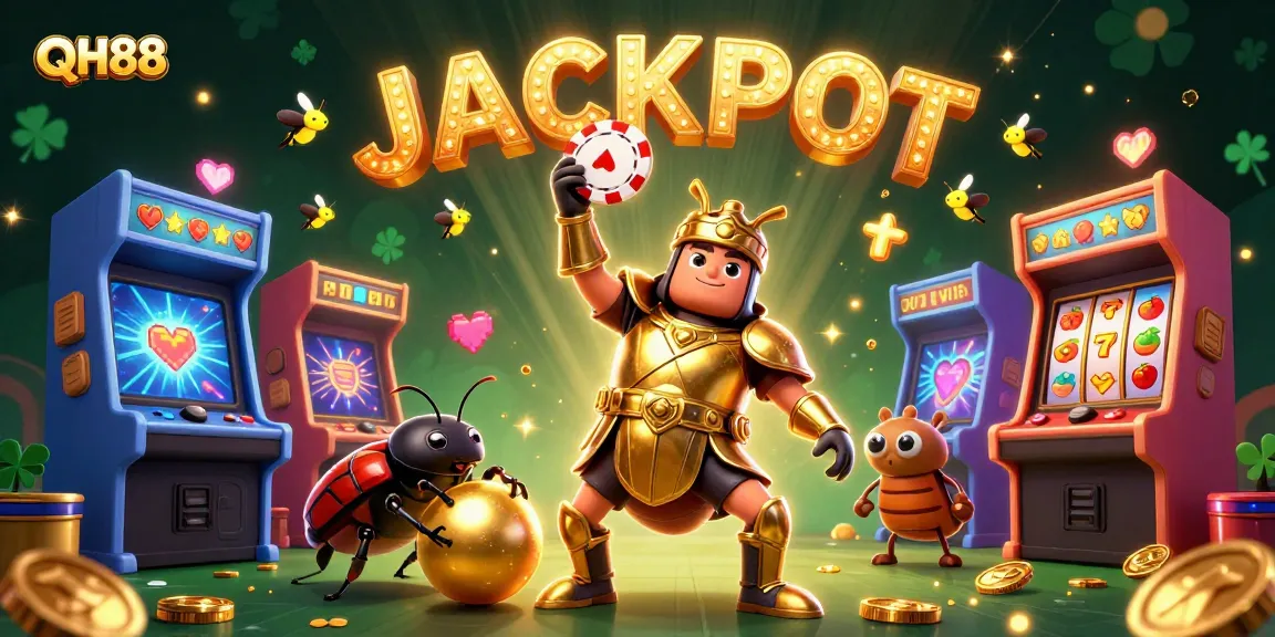Experience thrilling gaming with QH88's packed casino scene showcasing vibrant action and rewards.