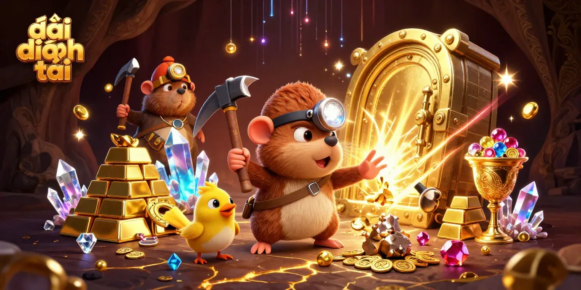 Participate in đại phát tài and uncover hidden treasures in a vibrant slot game world.