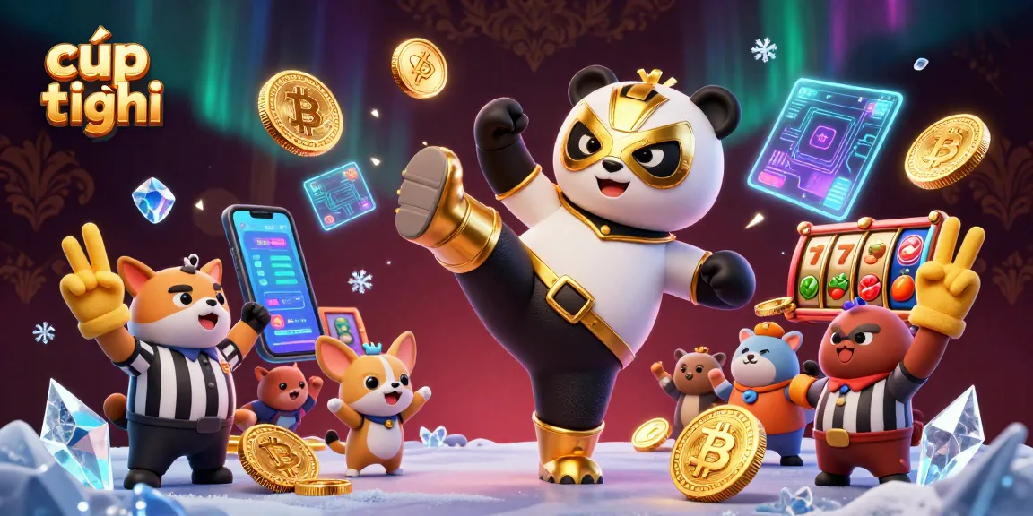 Engage in thrilling gaming with cúp thế giới as the panda wrestler kicks off a lively casino showdown.