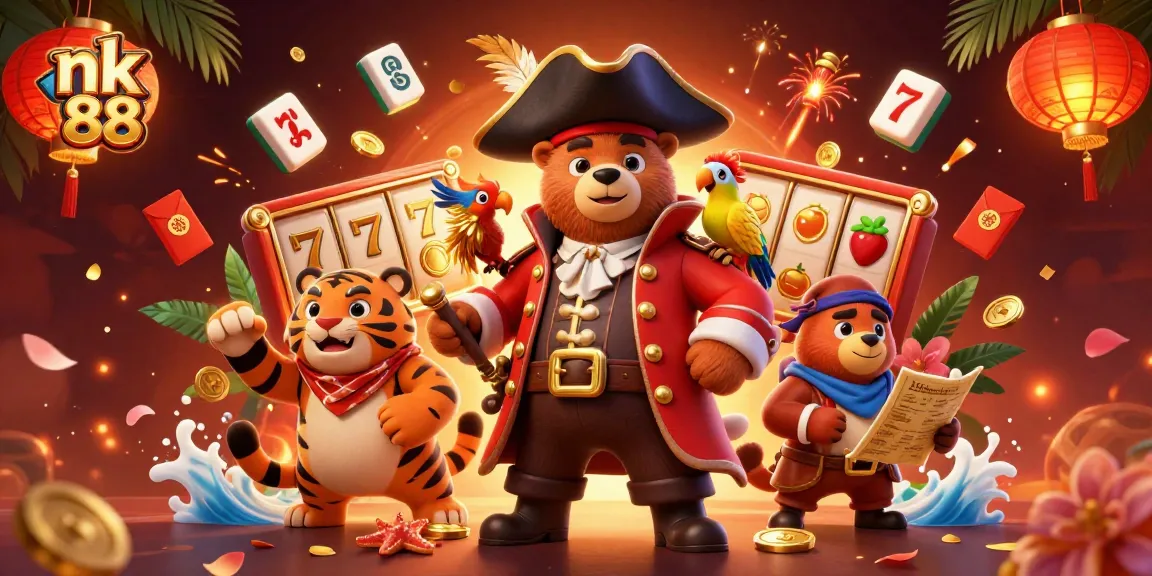Experience thrilling wins at nk 88 with vibrant slot games featuring lucky symbols and golden treasures.