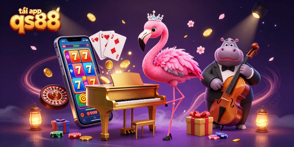 Engage in thrilling gaming at tải app qs88 with vibrant characters and exciting slot elements.