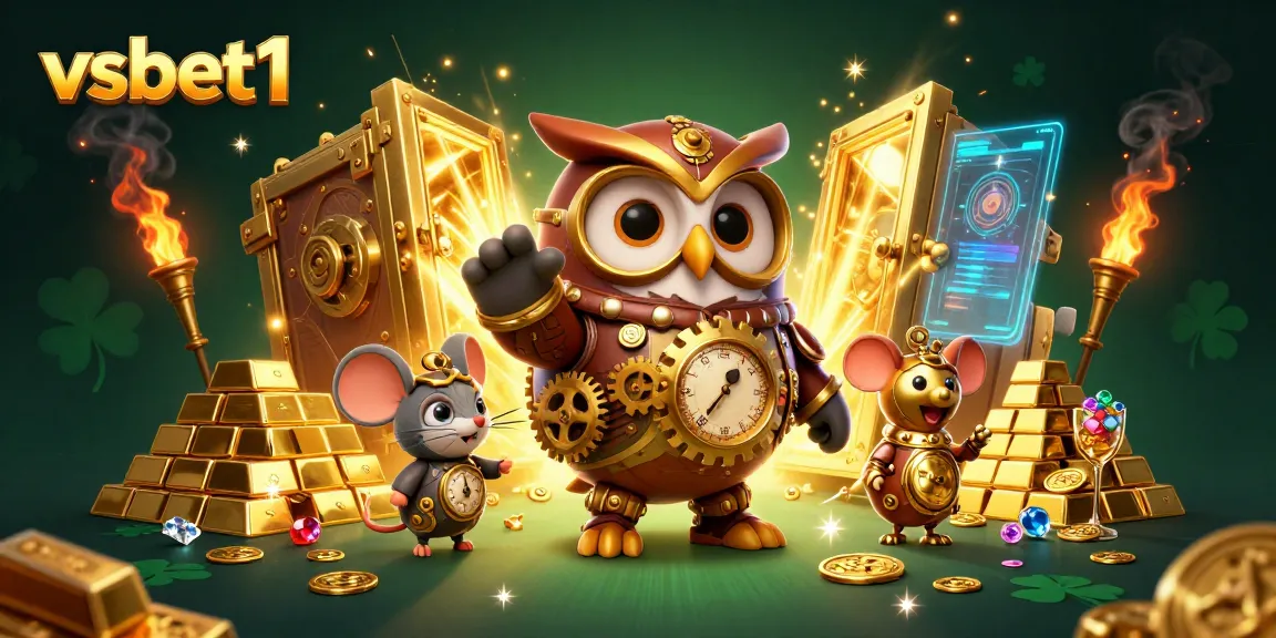 Experience the excitement of slots and jackpots at vsbet1 with vibrant treasures and casino elements.