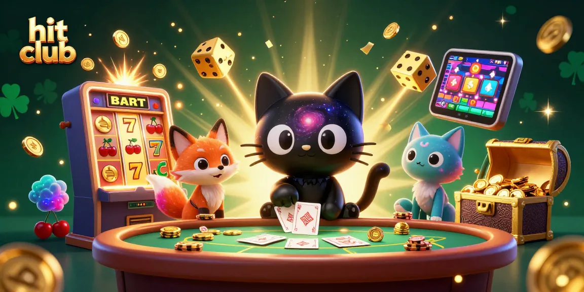 Experience hit club excitement with colorful characters at a vibrant cosmic casino.