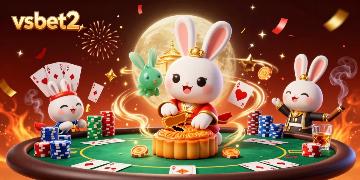 Engage in thrilling poker action with vsbet2, as poker chips revealed in mooncake festivities enhance the gaming experience.