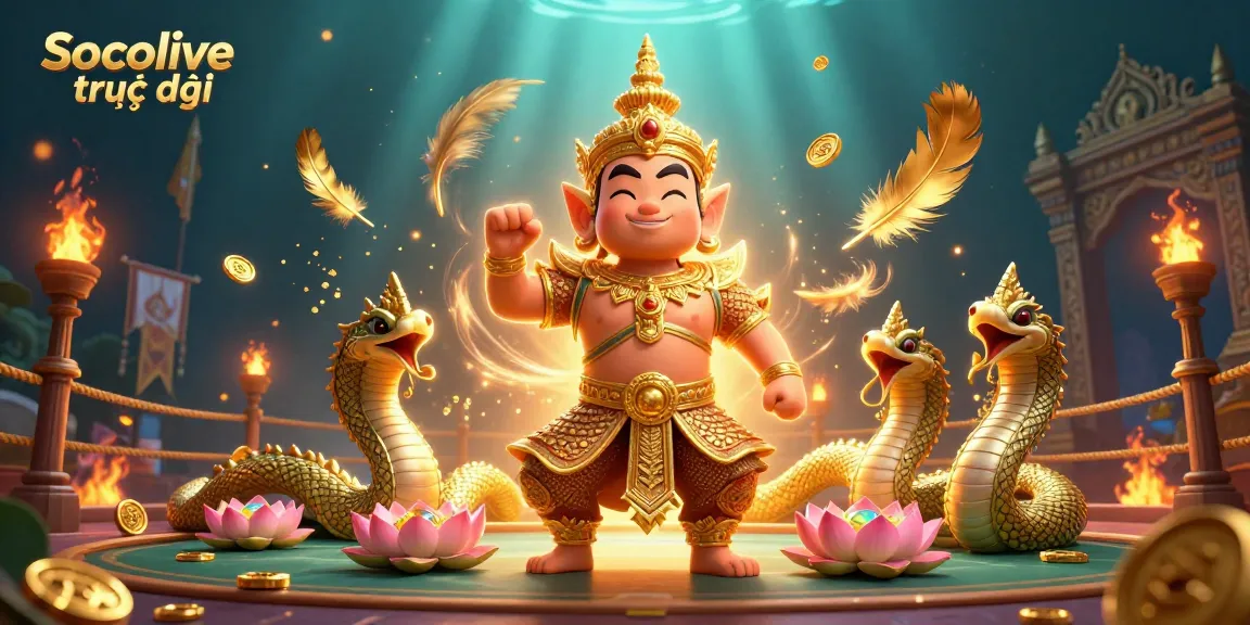 Socolive trực tiếp showcases an interactive gambling scene with vibrant characters and dynamic elements in a thrilling arena.