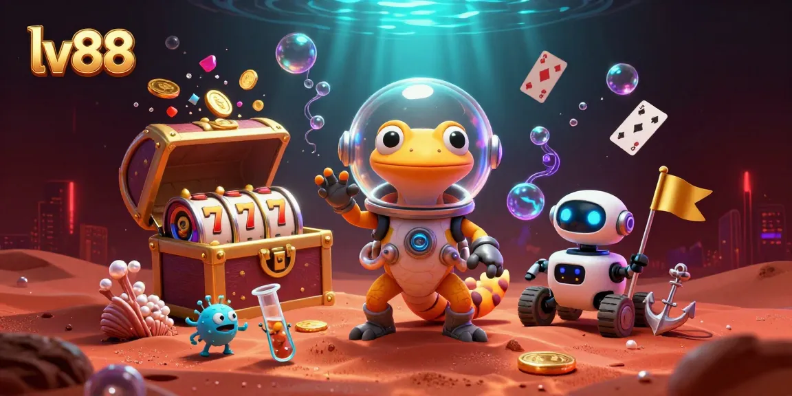 Experience thrilling wins at lv88 with exciting slot games and vibrant casino scenes.