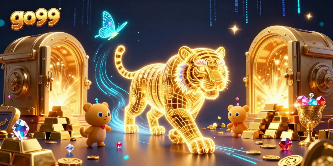 Experience the thrill at go99's vibrant digital casino, where excitement meets light.